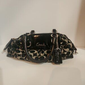 Coach Bags | Coach Signature Ashley Duffle Satchel | Color: Black | Size: OS